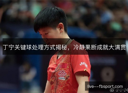 丁宁关键球处理方式揭秘,冷静果断成就大满贯 丁宁关键球处理方式揭秘,冷静果断成就大满贯
